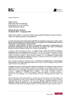 Allegro giusto Works from BSI Art Collection