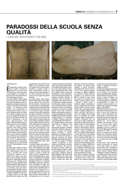 Articoli su BES e sostegno da giornale Cobas 52 (dic. 2013)