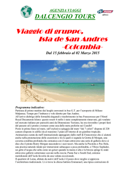 SAN ANDRES FRANCOROSSO - Offerte Tour Operator