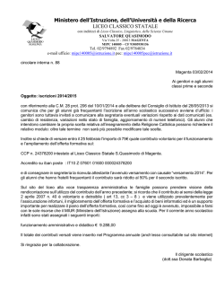 circolare GEL 2012