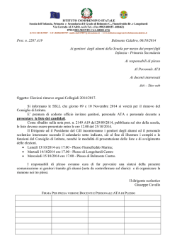 comunicazione elezioni CdI 06_10_2014