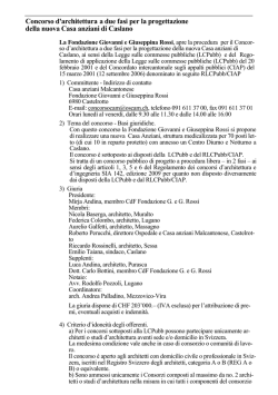 163.09 KB Pubblicazione bando di concorso architettura su Foglio