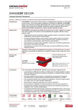 Scheda tecnica del prodotto Decor