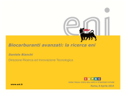 ENI - Direzione Ricerca ed Innovazione Tecnologica (pdf)