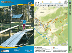 Verso il laghetto di Piridei