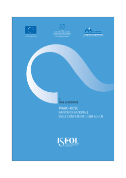 PIAAC-OCSE - Scienze della Formazione