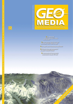 La storia del telerilevamento in Italia e in Europa
