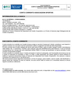 Associazioni Sportive - Banca di Credito Cooperativo di Oppido