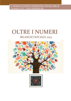 OLTRE I NUMERI