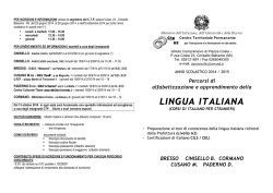 corsi di lingua italiana per stranieri
