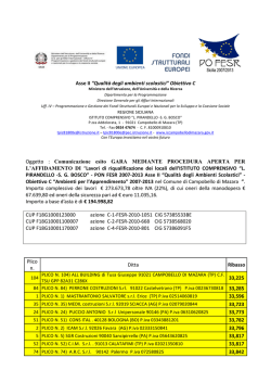 Asse II &ldquo;Qualit&agrave; degli ambienti scolastici&rdquo;