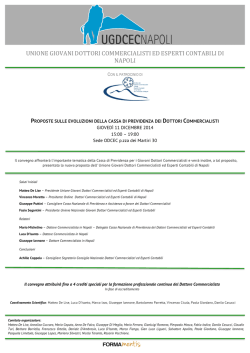 unione giovani dottori commercialisti ed esperti contabili di napoli