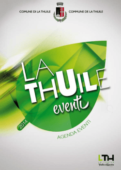 Scarica il calendario completo delle manifestazione per l