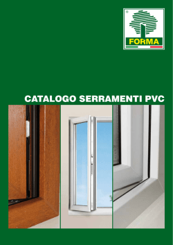 CATALOGO serrAmenTi PVC - Guercio
