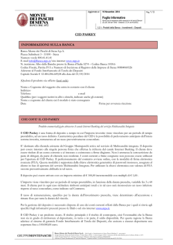 cid paskey - Banca Monte dei Paschi di Siena
