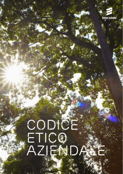Codice Etico Aziendale