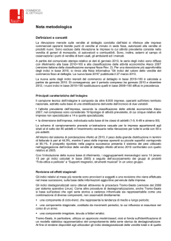 Nota metodologica