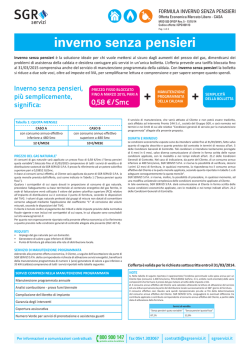 Offerta - SGR Servizi