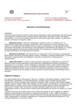Download - Servizio di Psicofisiologia