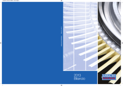 2013 Bilancio - Ansaldo Energia