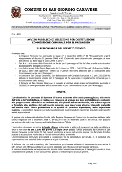 avviso pubblico selezione CLP