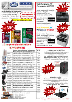 289 &euro; 375 - Buffetti RHO / LAINATE (MI) Dapa Forniture e macchine