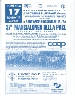 371 MARCIALONGA DELLA PACE