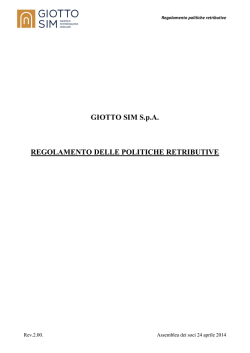 policy politiche retributive