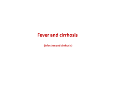 Fever and cirrhosis
