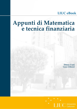 economia e matematica finanziaria