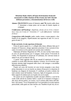 esempio di trattazione