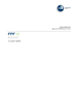 Manuale CGM MIR