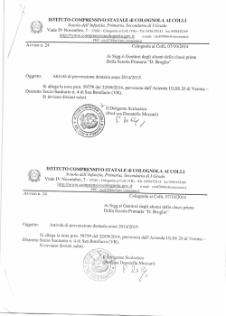 avviso n 24 - Istituto Comprensivo Statale di Colognola Ai Colli
