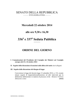Ordine del Giorno di Assemblea