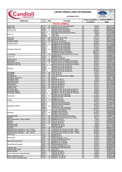 Listino-vet-paraf_candioli 2014