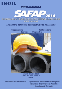 Programma Convegno Safap