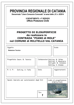 1_Relazione_completa - Provincia Regionale di Catania
