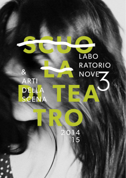 scarica il pdf del libretto