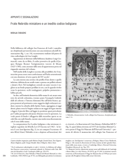 Leggi la pubblicazione - Censimento dei manoscritti medievali della