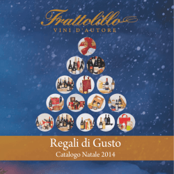 Scarica il Catalogo in pdf