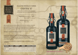 COTTA 37 - Mastri Birrai Umbri