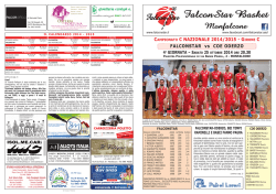 4^ Giornata Andata - 25 ottobre 2014