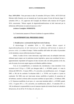 PARERE - Questione Giustizia