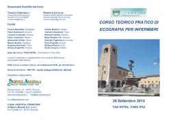 corso teorico pratico di ecografia per infermieri