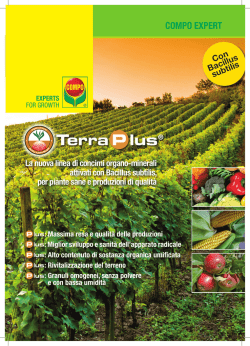 Brochure concimi organo-minerali Terraplus