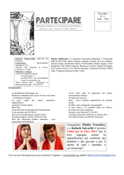 Novembre 2014 - CISL Belluno Treviso