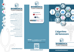 Depliant - Biomedica Tortonese