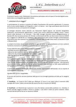 L.V.L. Interlines s.r.l .L. Interlines s.r.l