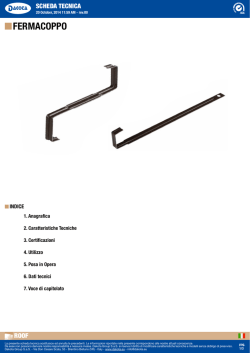 scarica la scheda tecnica