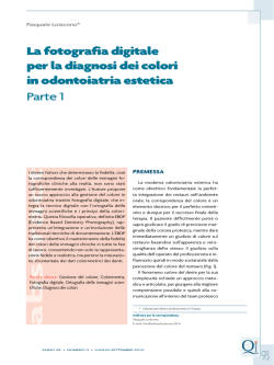 La fotografia scientifica I
